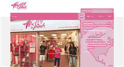 Desktop Screenshot of prettynpink.org